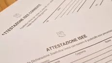Un'attestazione Isee