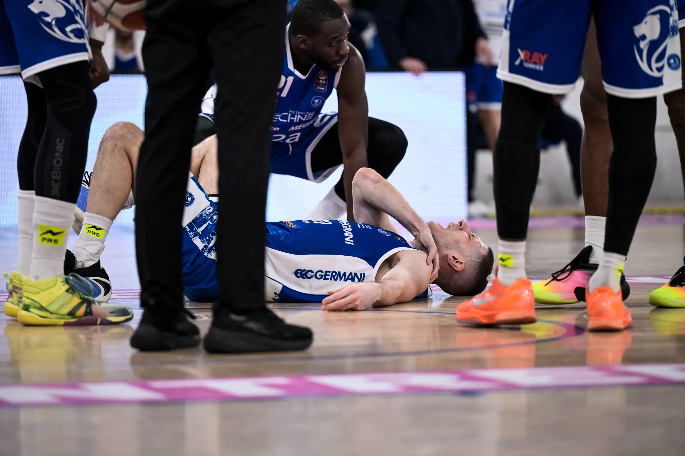 Basket, gli scatti di Germani-Udine