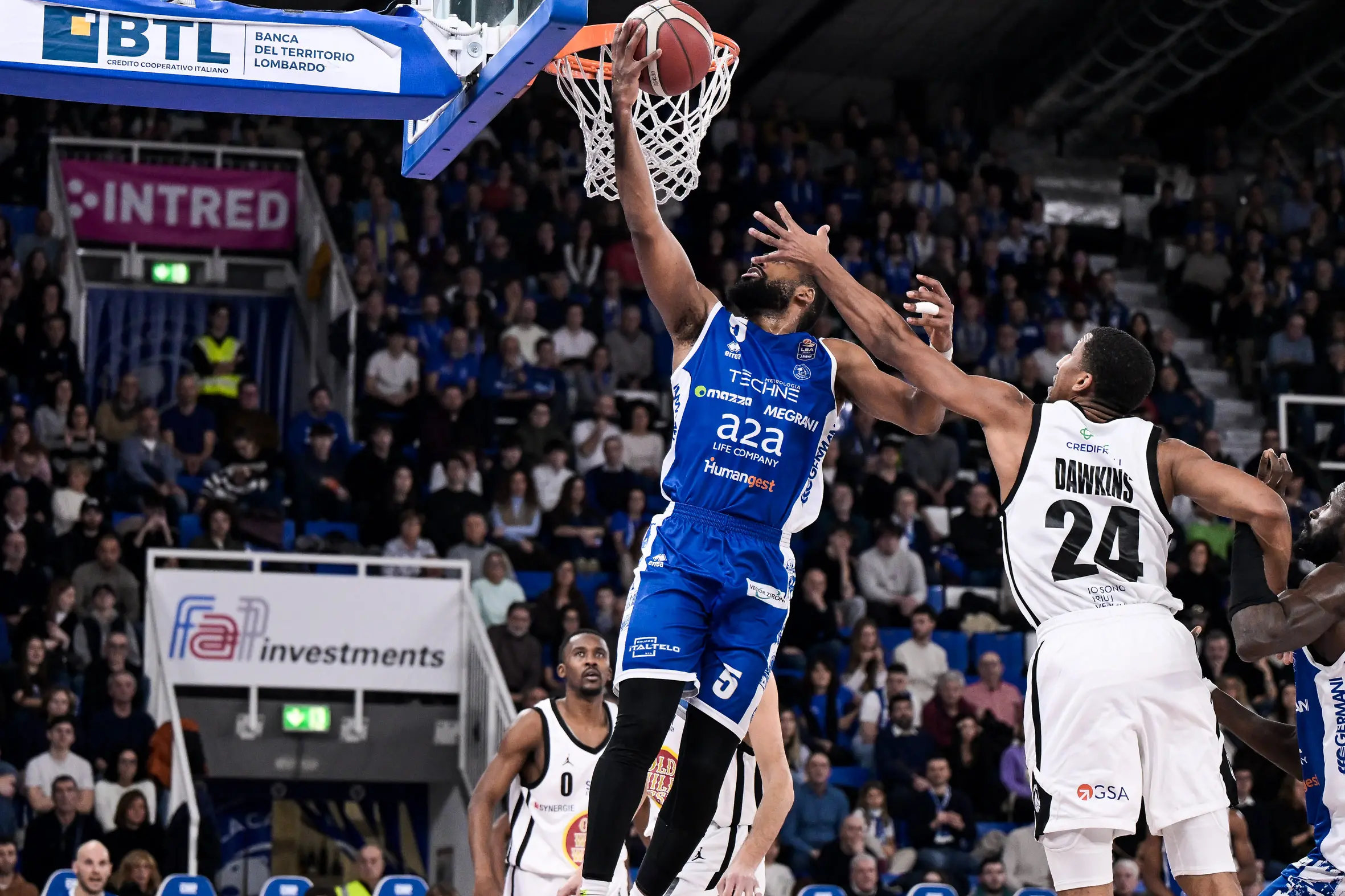 Basket, gli scatti di Germani-Udine