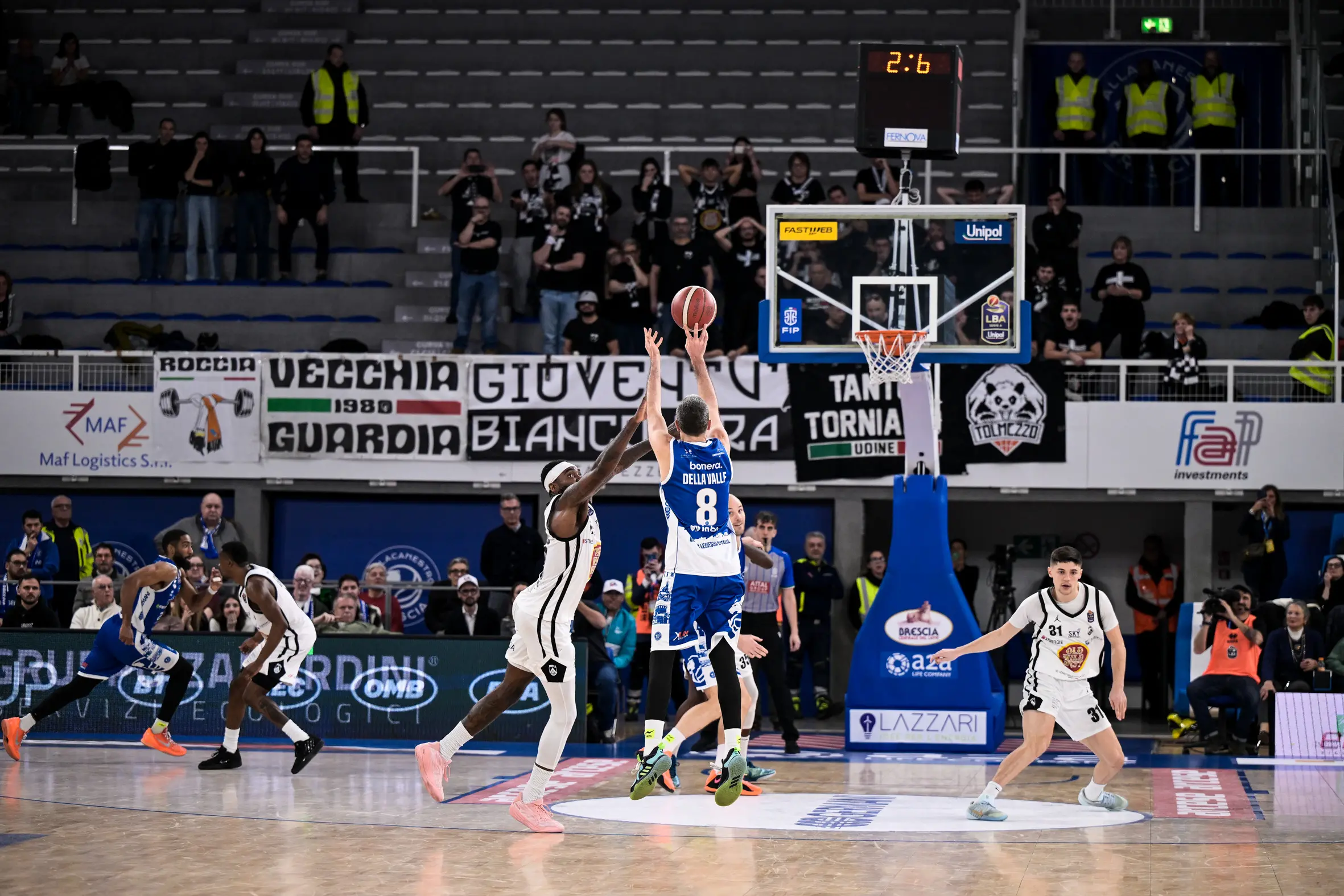 Basket, gli scatti di Germani-Udine