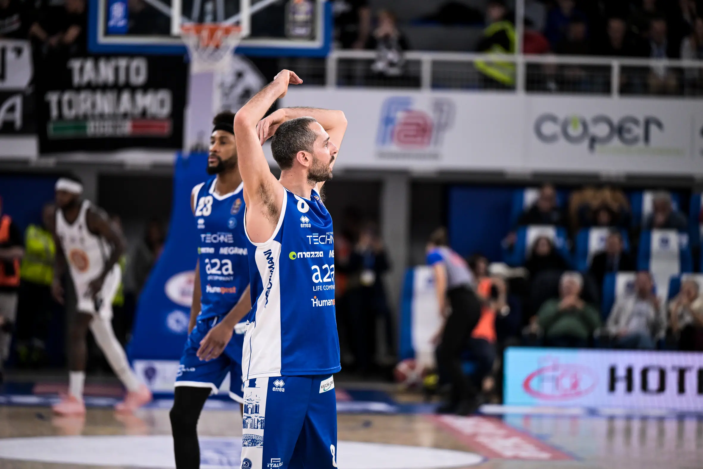 Basket, gli scatti di Germani-Udine