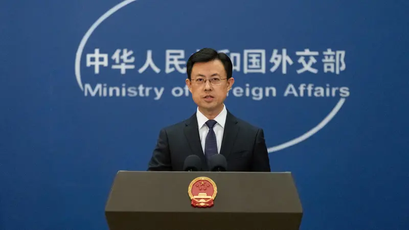 il portavoce del ministero degli Esteri Guo Jiakun - Foto Ansa © www.giornaledibrescia.it