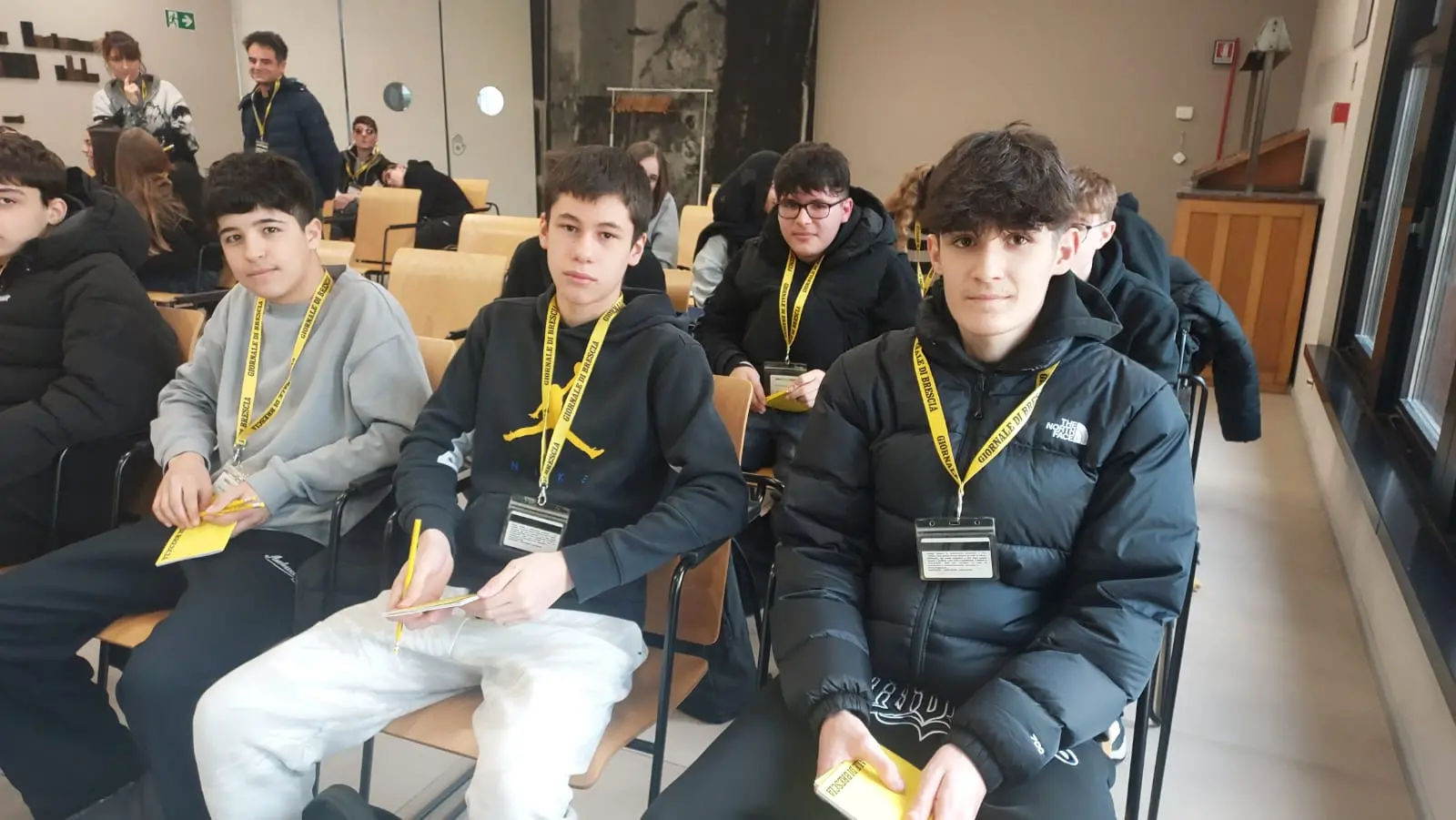 Visite al GdB: la prima A Grafica, Istituto Bonsignori di Remedello