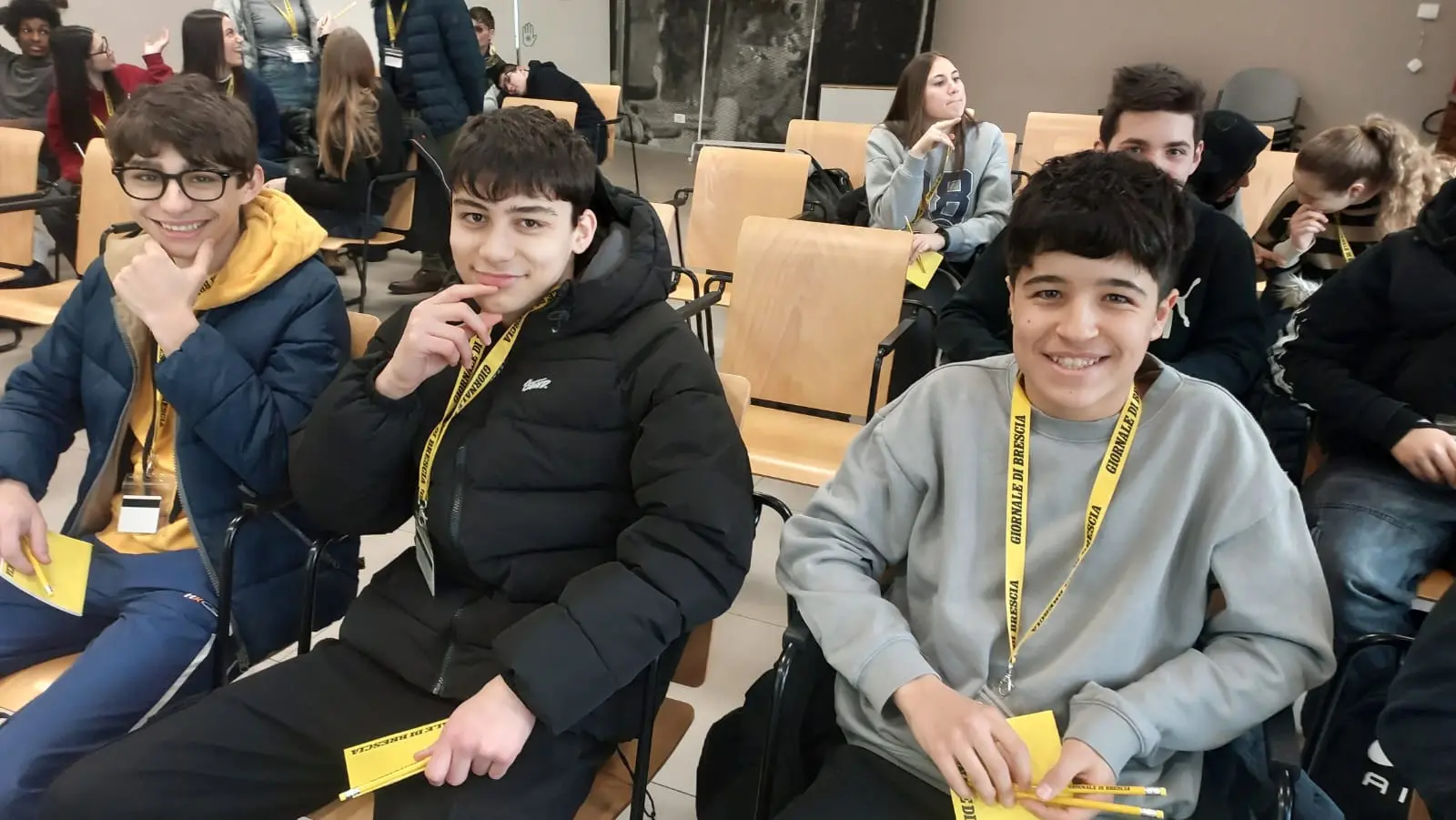 Visite al GdB: la prima A Grafica, Istituto Bonsignori di Remedello