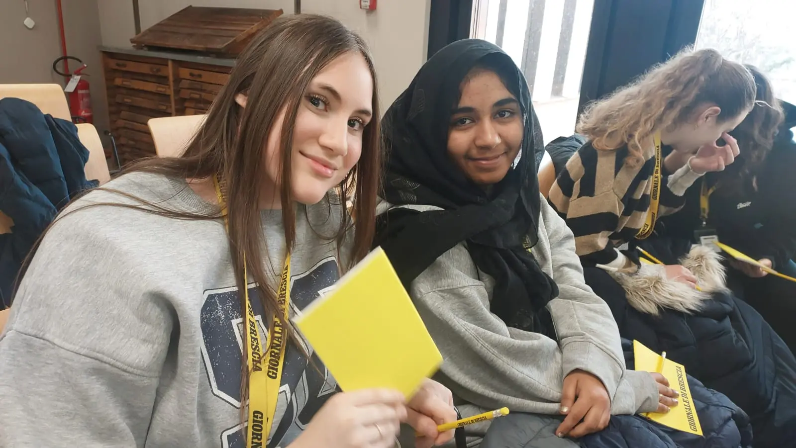 Visite al GdB: la prima A Grafica, Istituto Bonsignori di Remedello