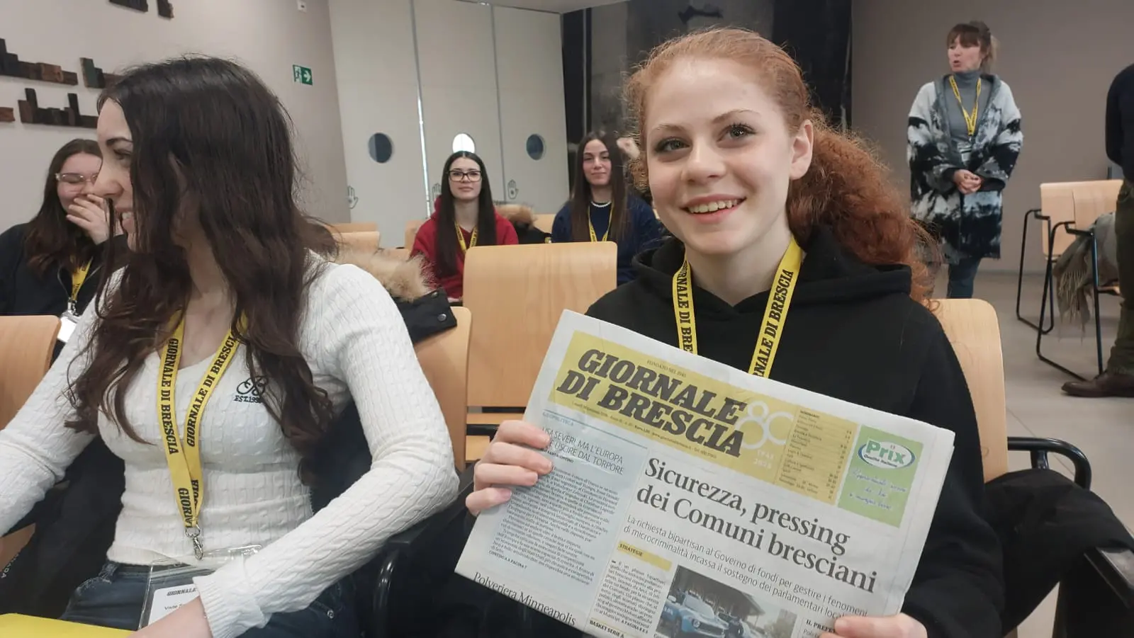 Visite al GdB: la prima A Grafica, Istituto Bonsignori di Remedello