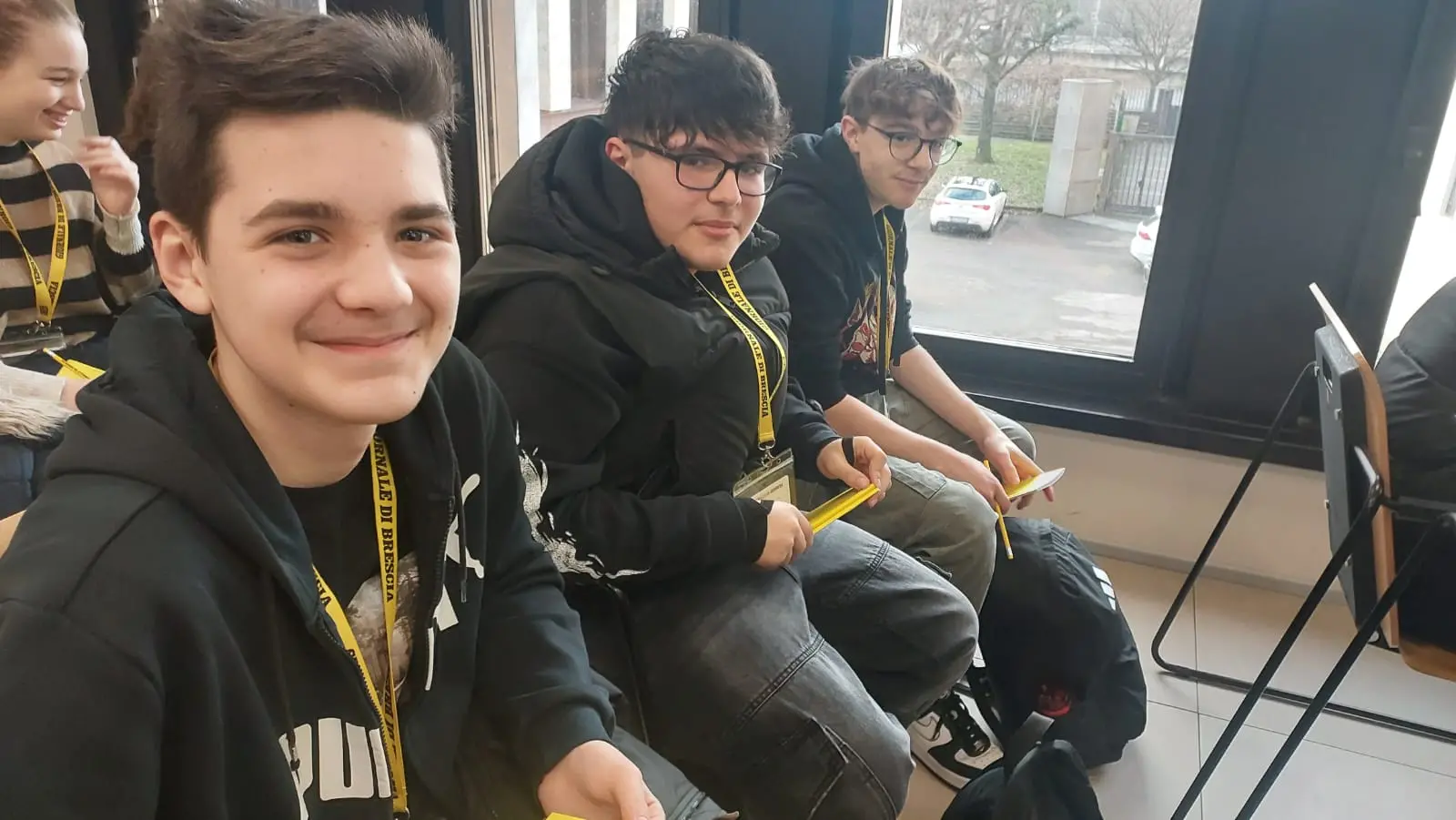 Visite al GdB: la prima A Grafica, Istituto Bonsignori di Remedello