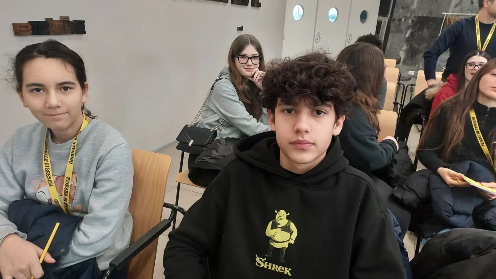 Visite al GdB: la prima A Grafica, Istituto Bonsignori di Remedello