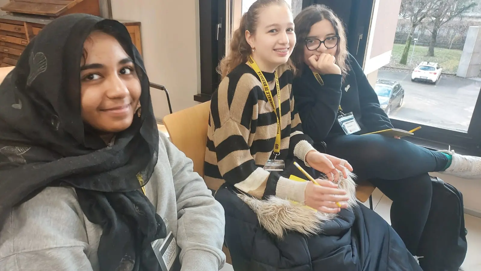 Visite al GdB: la prima A Grafica, Istituto Bonsignori di Remedello