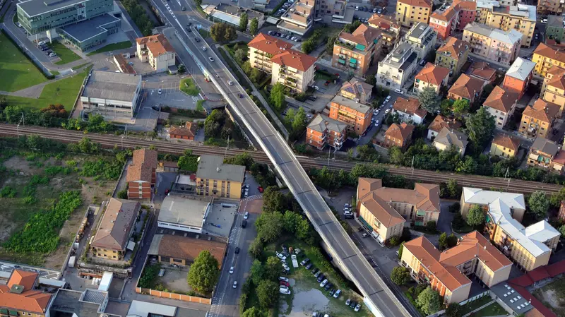 Una veduta panoramica di via Ferri - © www.giornaledibrescia.it