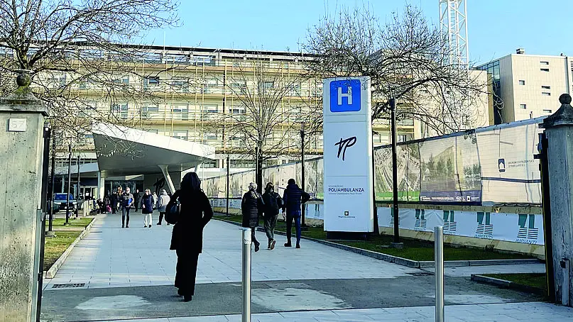 L'ingresso di Poliambulanza - © www.giornaledibrescia.it