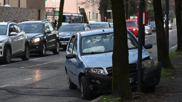L'incidente in via Pusterla