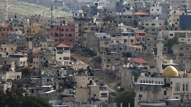 Il campo profughi di Nur Shams in Cisgiordania - Foto Epa/Alaa Badarneh © www.giornaledibrescia.it
