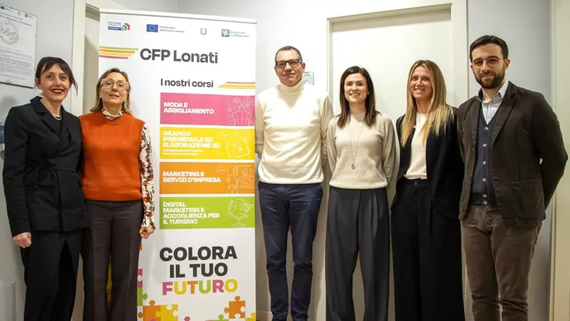 La presentazione del nuovo corso al Cfp Lonati - © www.giornaledibrescia.it