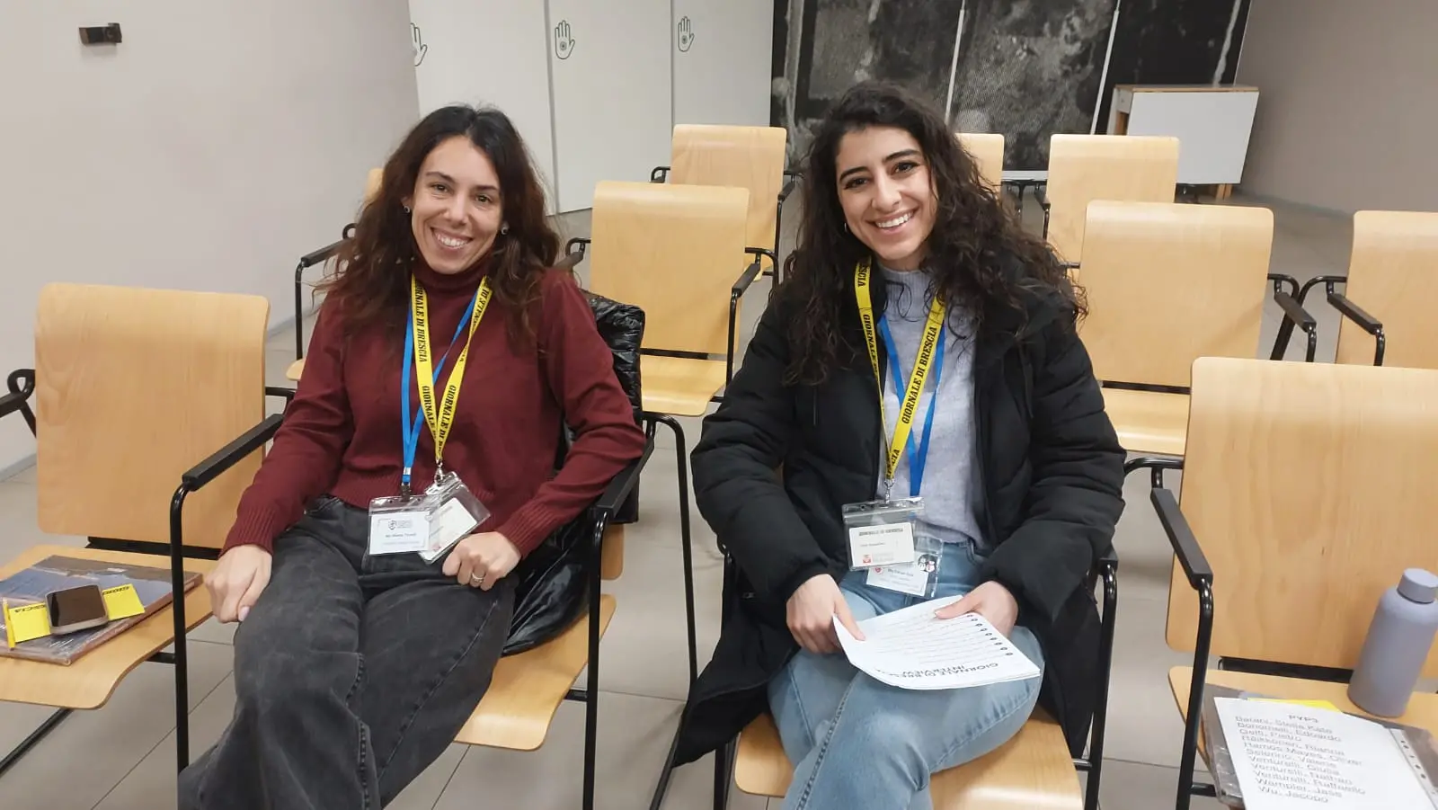 Piccoli ospiti in visita al Giornale di Brescia - © www.giornaledibrescia.it