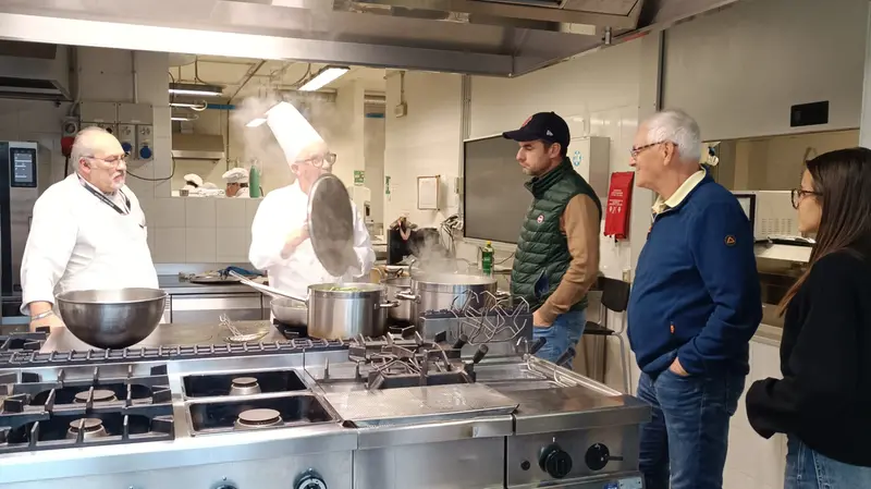 Una delle collaborazioni con Slow Food