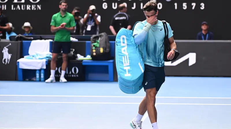 Musetti costretto al ritiro - Foto Epa/Joel Carrett © www.giornaledibrescia.it