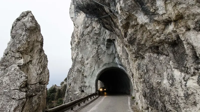 Il sistema di monitoraggio sulla Strada della Forra