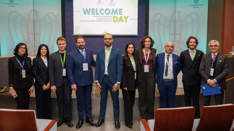 I relatori del Welcome Day di Confindustria Brescia