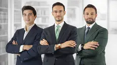 I soci di 2Lex Stefano Merlo, Nicolò Vella e Carmelo Neri