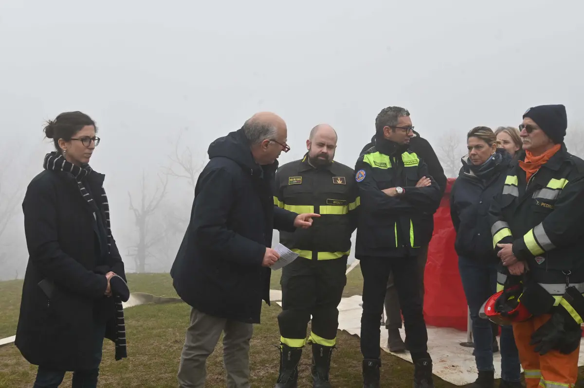 La nuova vasca antincendio in Maddalena