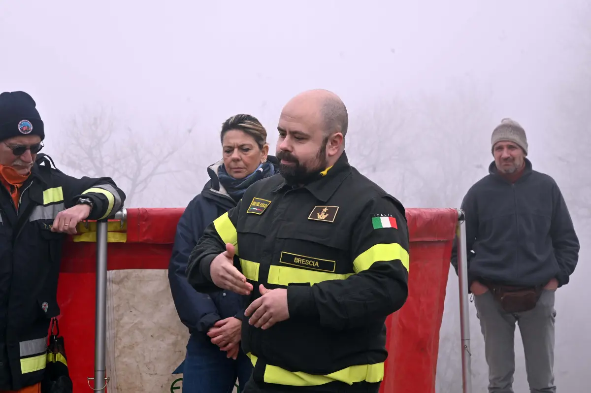 La nuova vasca antincendio in Maddalena