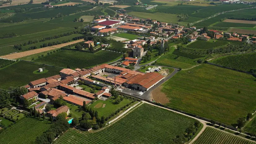 Borgonato, una delle frazioni che costituiscono Corte Franca