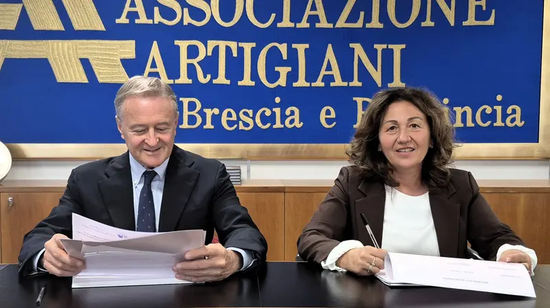 Da sinistra Enrico Mattinzoli ed Elena Calvetti