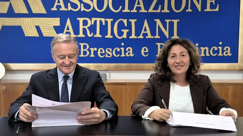 Da sinistra Enrico Mattinzoli ed Elena Calvetti