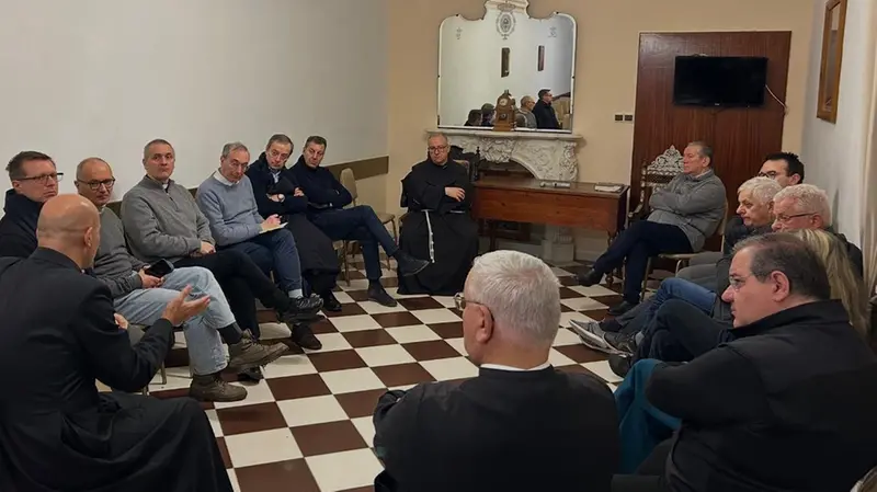 Viaggio in Terra Santa: l'incontro con Padre Ielpo