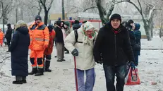 Un attacco russo in una zona residenziale di Odessa - Ansa © www.giornaledibrescia.it