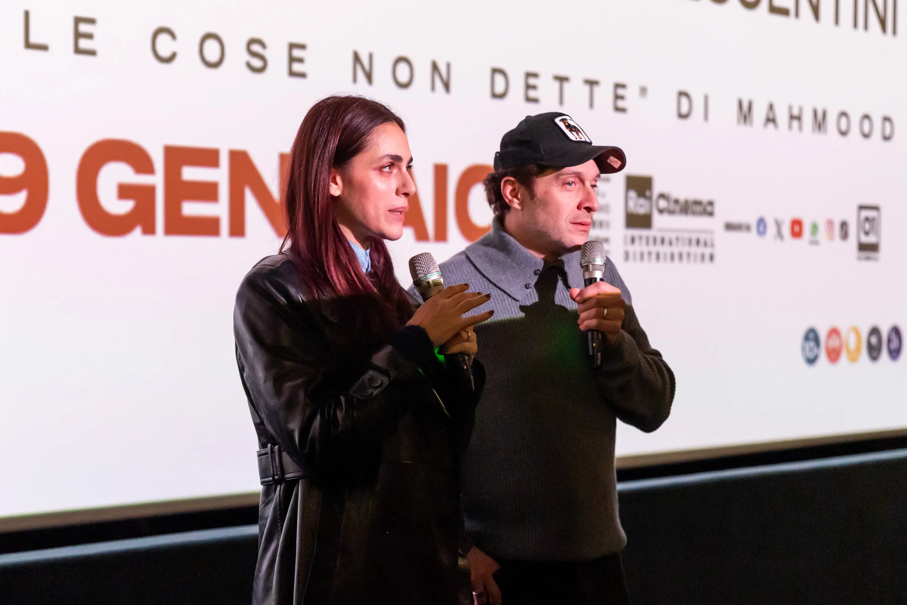 Mirian Leone e Claudio Santamaria alla Oz