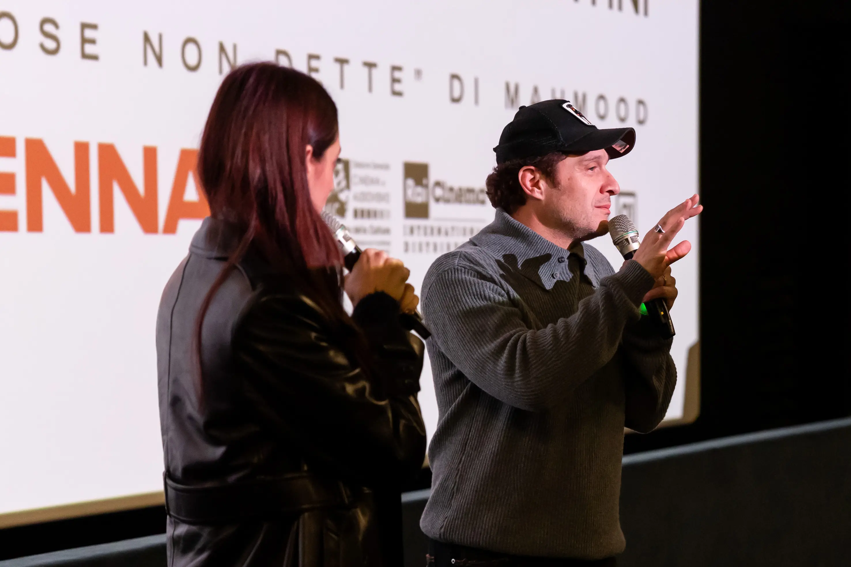 Mirian Leone e Claudio Santamaria alla Oz