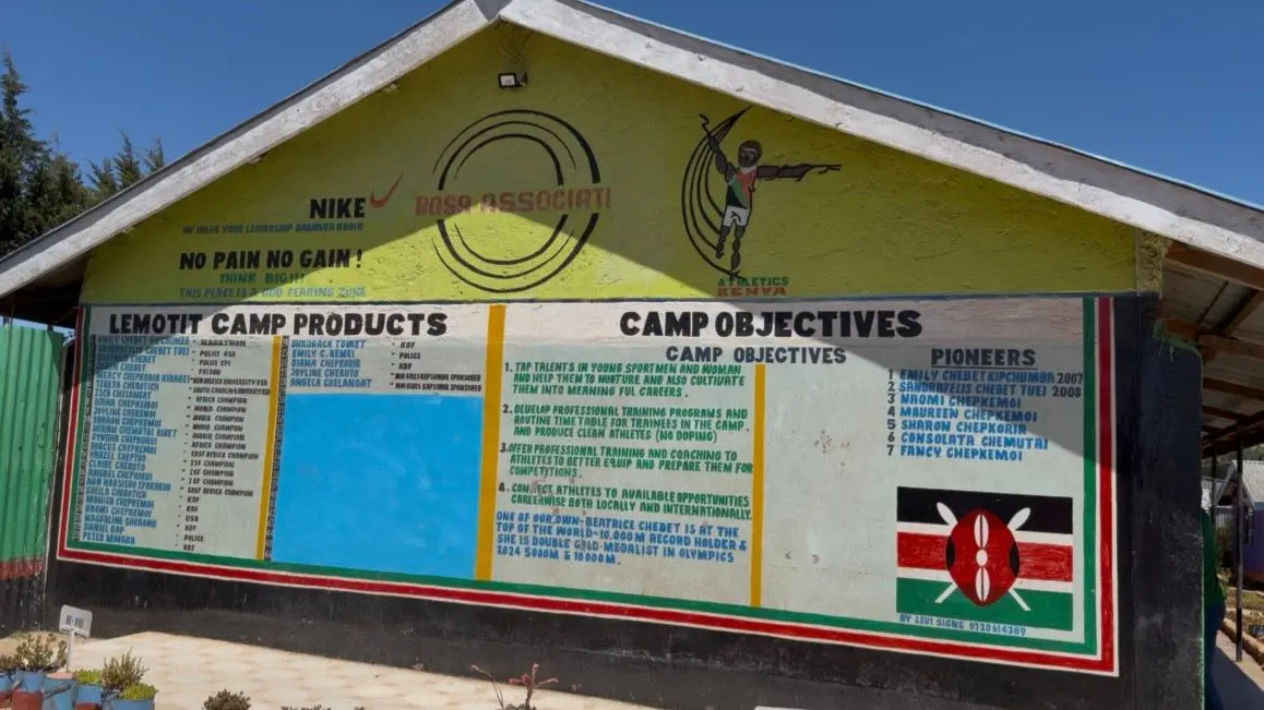 Le atlete del camp Londiani in Kenya