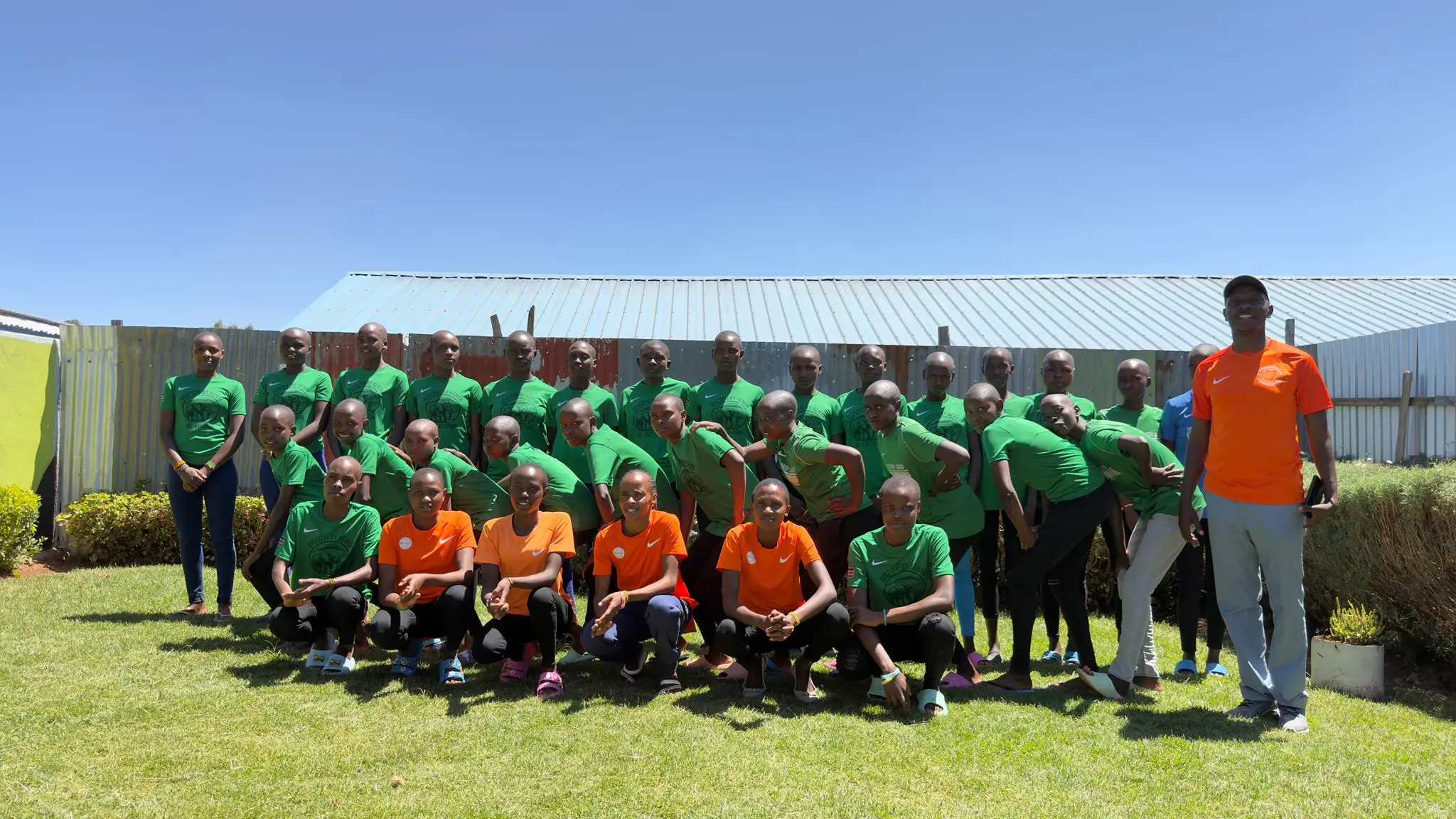 Le atlete del camp Londiani in Kenya