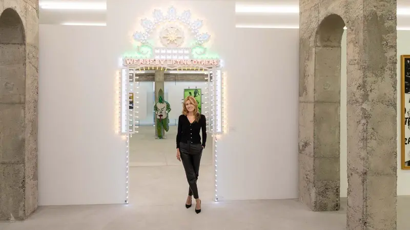 Umberta Gnutti Beretta nello Spazio Almag - Foto Francesco Salvetti