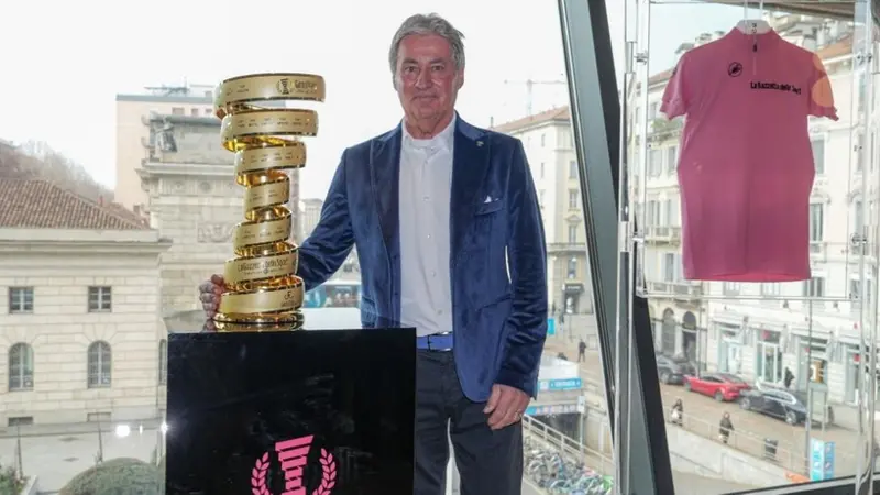 Visentini entra nella Hall of fame del Giro d'Italia