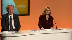 Rispoli e De Rosa durante la trasmissione - © www.giornaledibrescia.it