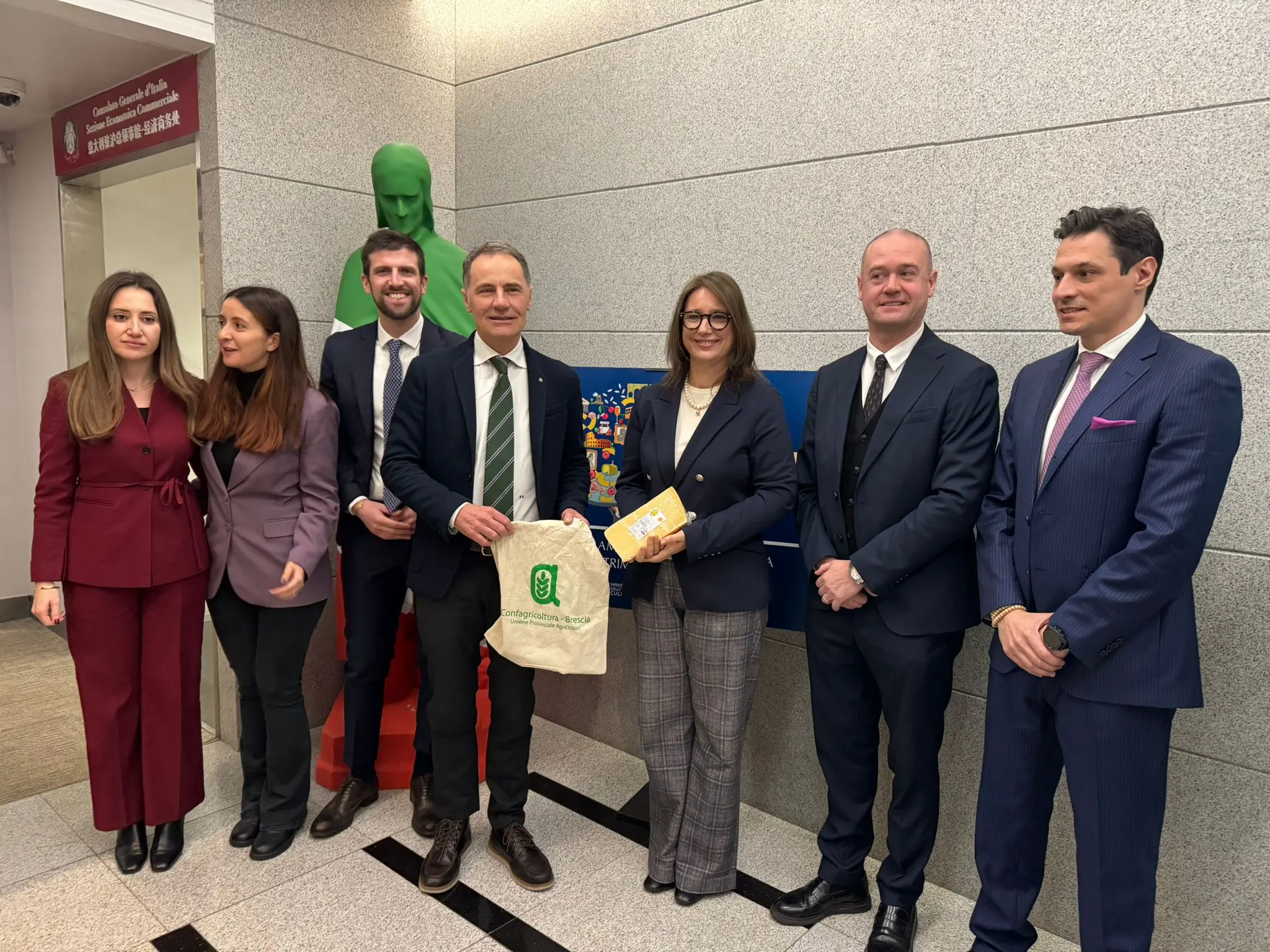 Tappa a Shaghai per la delegazione di Confagricoltura Brescia