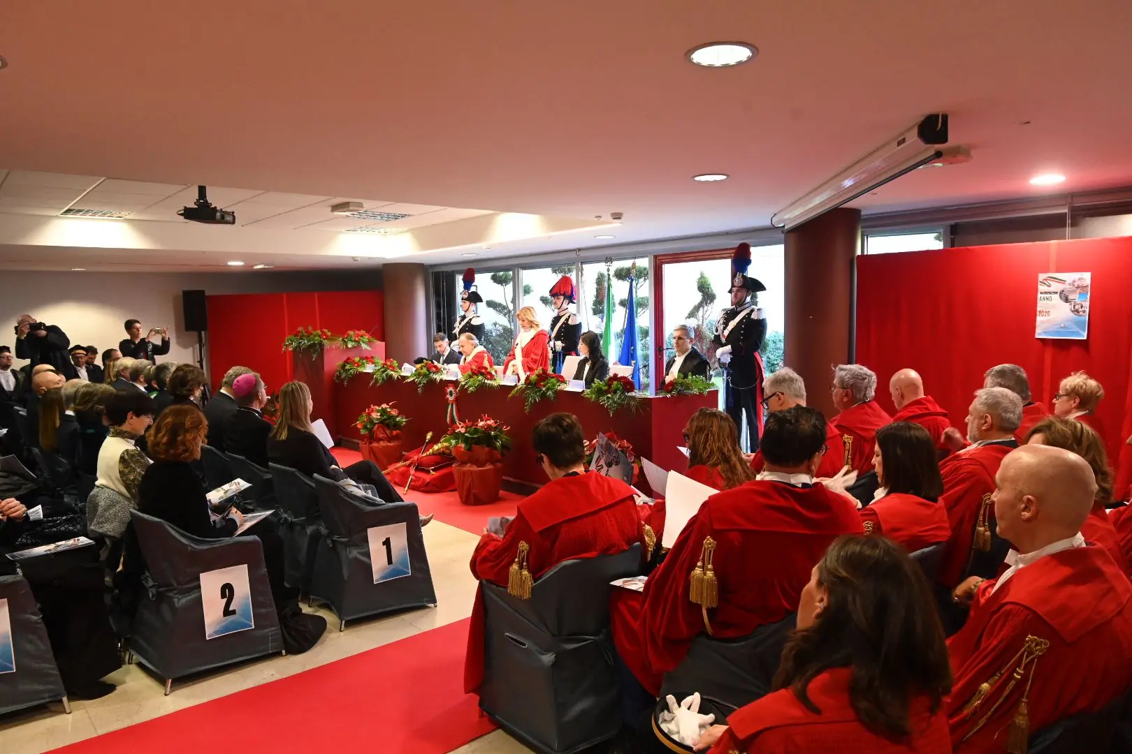 L'inaugurazione dell'anno giudiziario 2026