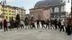 In centro il flash mob «Inciampa, ricorda, danza»