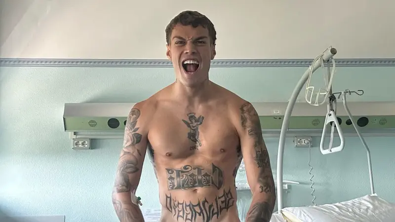 La foto postata da Blanco su Instagram