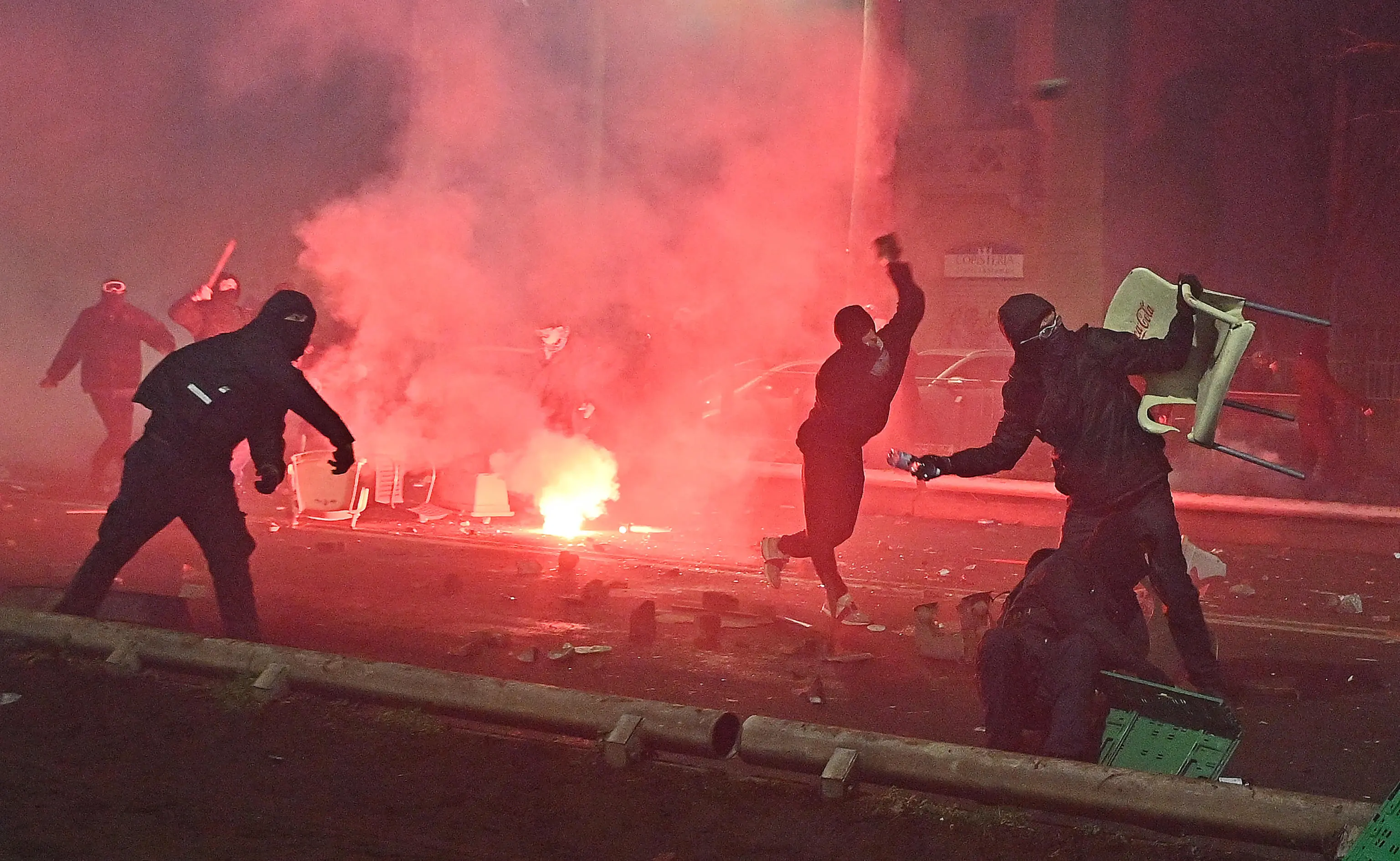 Il corteo e gli scontri a Torino