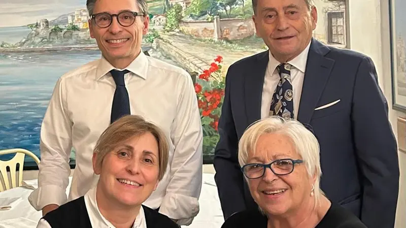 Salvatore, Caterina, Paolo ed Enza - Foto tratta da Instagram