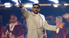 Il cantante portoricano Bad Bunny - Foto Ansa © www.giornaledibrescia.it