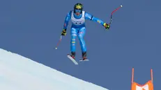 Giovanni Franzoni nella libera di Crans-Montana - Foto Ansa © www.giornaledibrescia.it