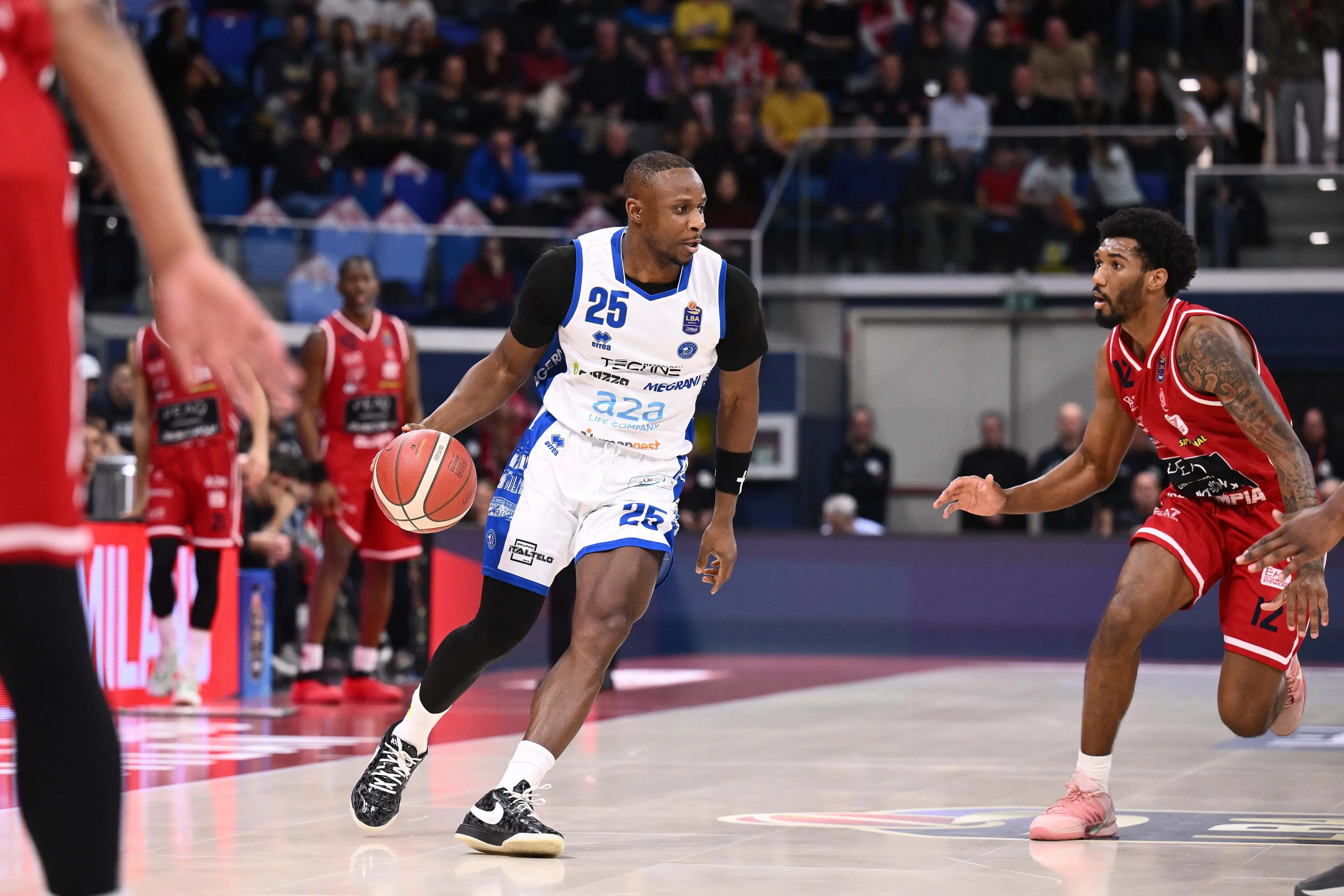 Basket, gli scatti di Olimpia Milano-Germani