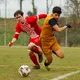 Sport Calcio BORGOSATOLLO Prima Categoria Castenedolese - Gussago nella foto Ez Zaki Hamid del Castenedolese e Ravello Simone del Gussago 01/02/2026 mazzocchi@newreporter