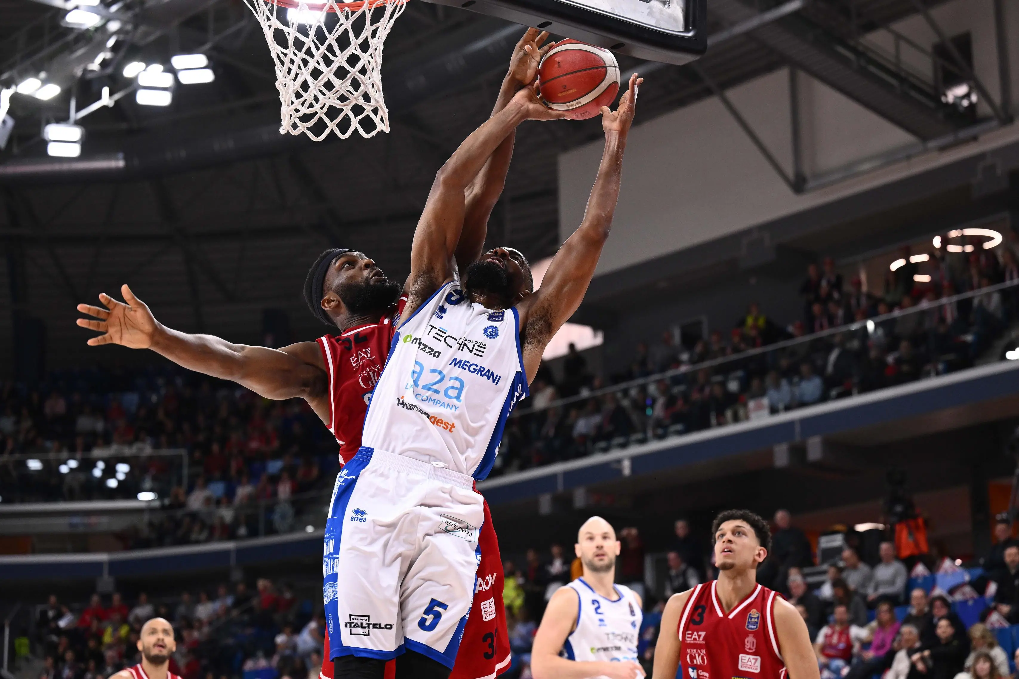 Basket, gli scatti di Olimpia Milano-Germani