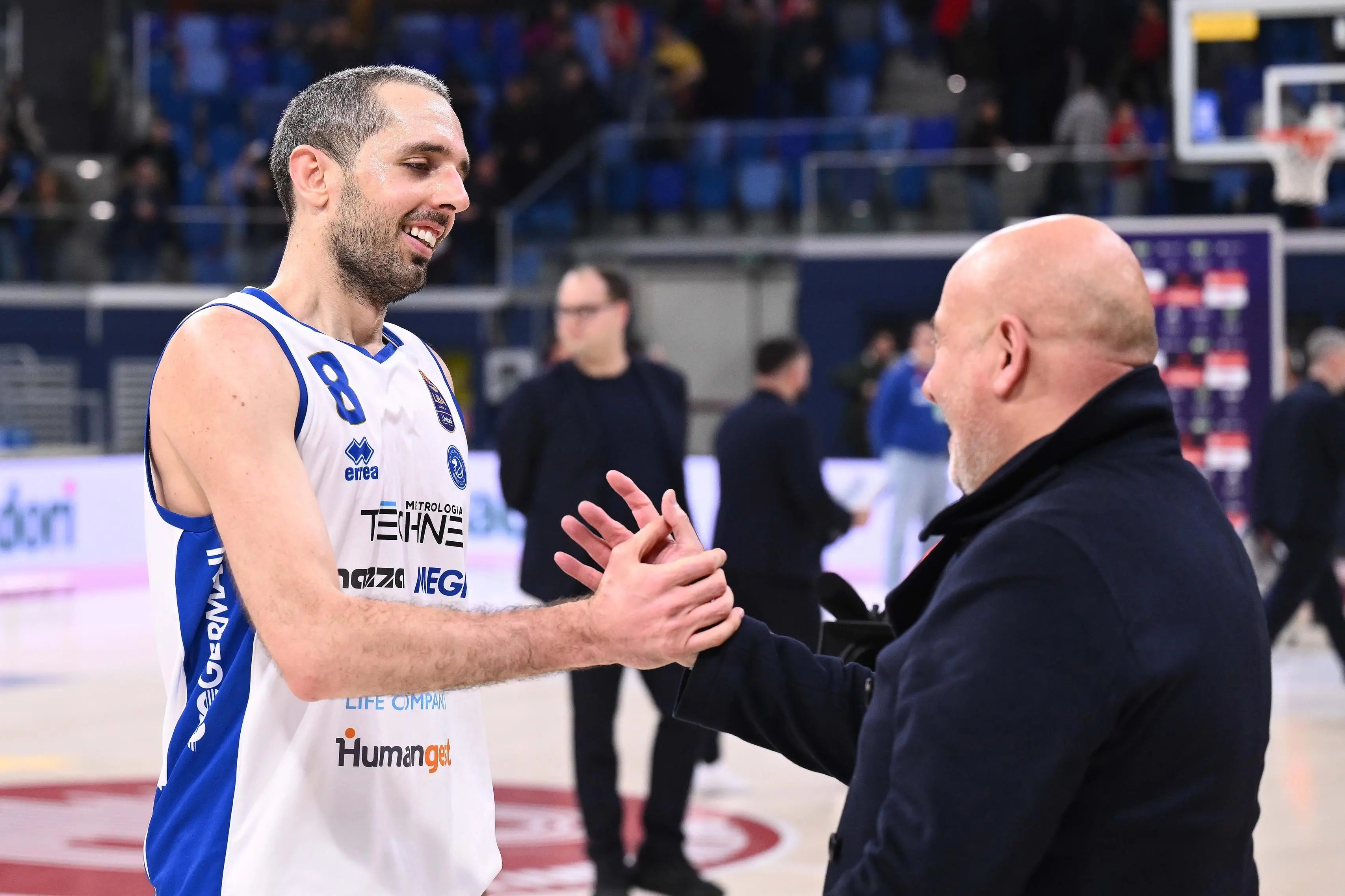 Basket, gli scatti di Olimpia Milano-Germani